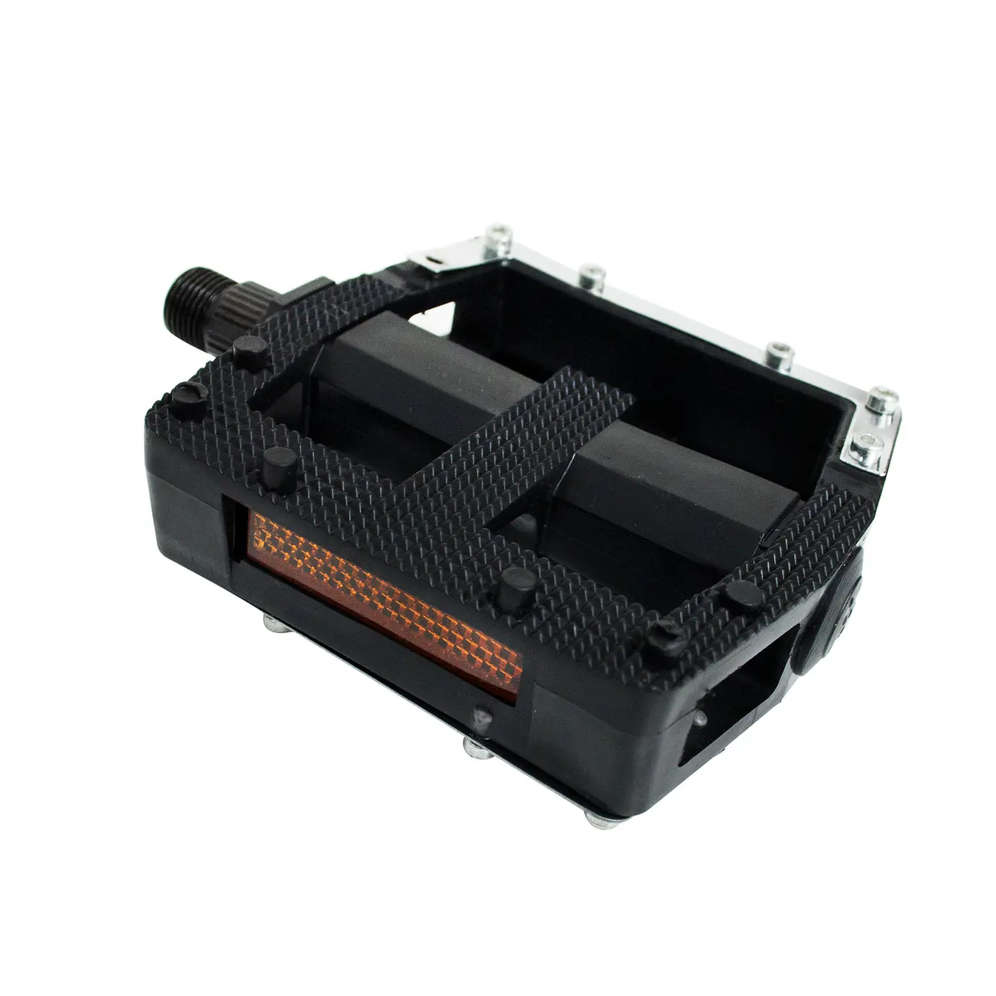 PEDAL HENGF MTB NEGRO PLANO C/METAL C/R. COMPATIBLE / GENERICO 1