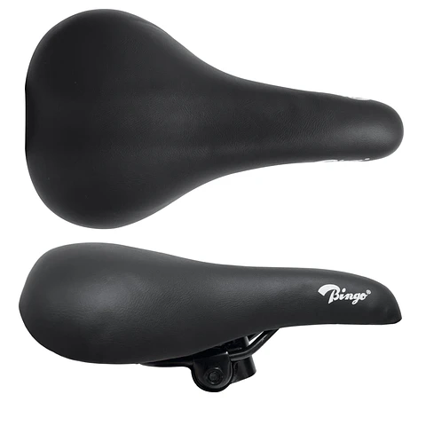 SILLIN MTB BINGO NEGRO BLANDO CON REFLECTOR YL-2768