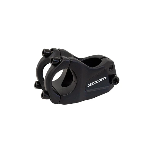 TEE (STEM) ZOOM TDS-AL-408-8 DIAMETRO 31.8 MM, 31.8 X 45 MM, A-HEAD (SIN HILO) COLOR NEGRO ALUMINIO