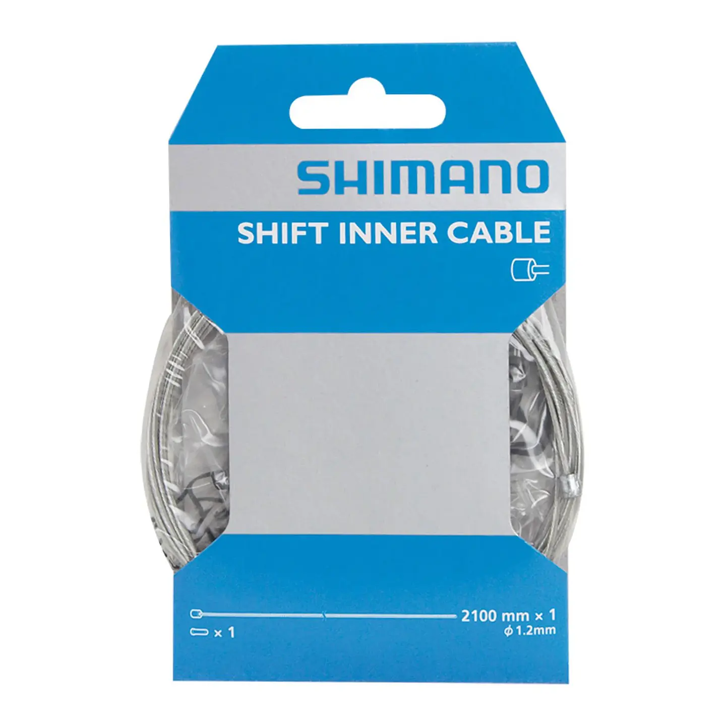 CABLE CAMBIO  SHIMANO (SET 10 PCS) 1.2 X 2100MM  Y60098100 1