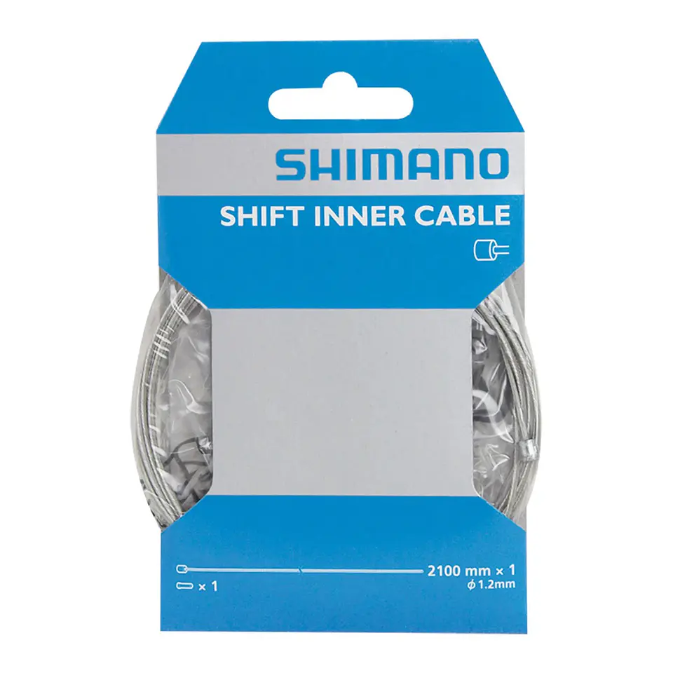 CABLE CAMBIO  SHIMANO (SET 10 PCS) 1.2 X 2100MM  Y60098100 1