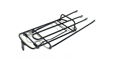 PARRILLA 26 MTB ACERO NEGRA COMPATIBLE / GENERICO
