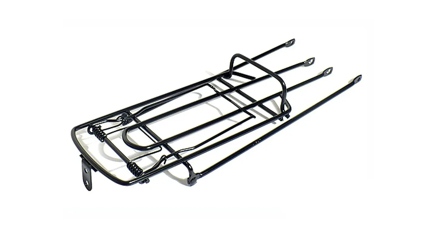 PARRILLA 26 MTB ACERO NEGRA COMPATIBLE / GENERICO 1