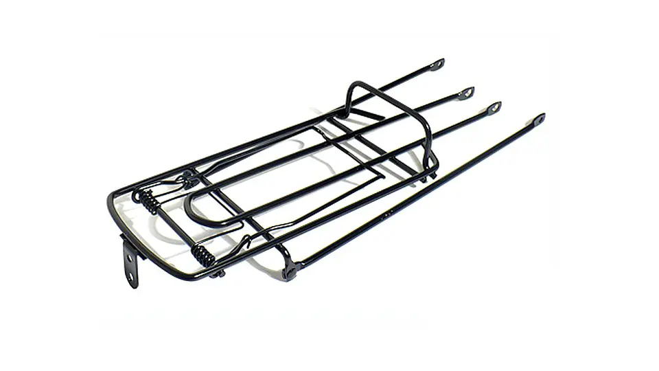 PARRILLA 26 MTB ACERO NEGRA COMPATIBLE / GENERICO 1