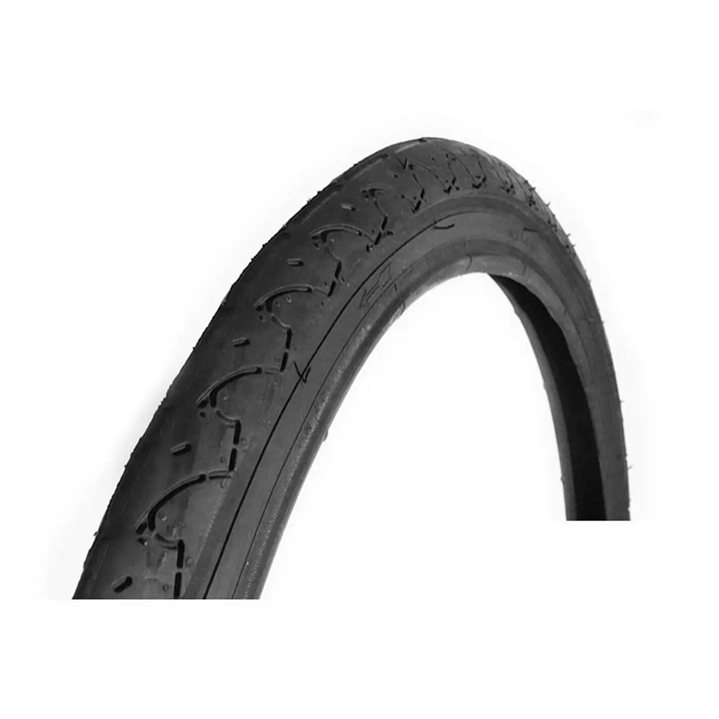 NEUMATICO DURO 26 X 1.50 NEGRO / LISO CHINA HF105 BLK TIRE + WHITE PATCH DWD ALAMBRE / RIGIDO 1