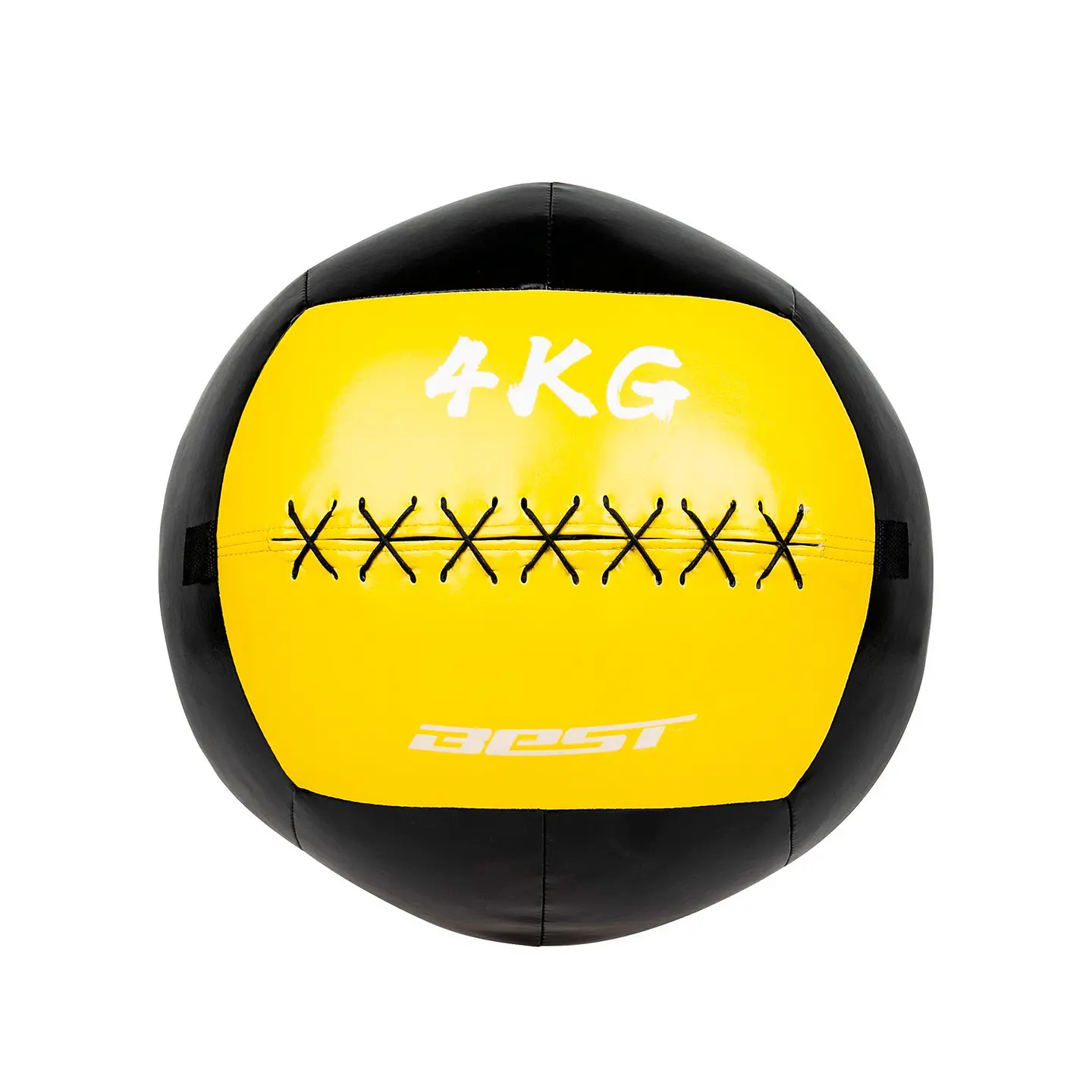 BALON MEDICINAL BEST 4KG BLACK/YELLOW JY3160-4 1