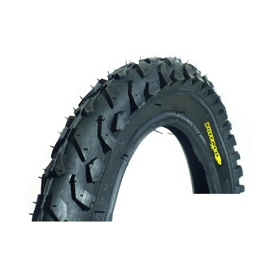 NEUMATICO BUFFALO 12.1/2 X 2.1/4 NEGRO BUFALO ALAMBRE / RIGIDO RESISTENTE , CAUCHO , NEGRO 1