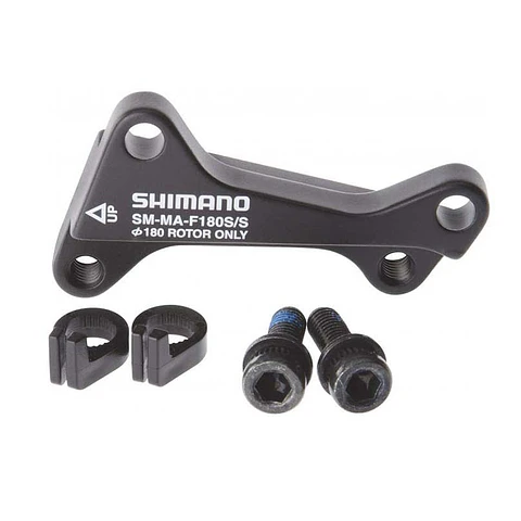 ADAPTADOR FRENO SHIMANO SM-MA-F180 S/S FIXING BOLT X2, STOP RING X2, IND. PACK ISMMAF180SSA