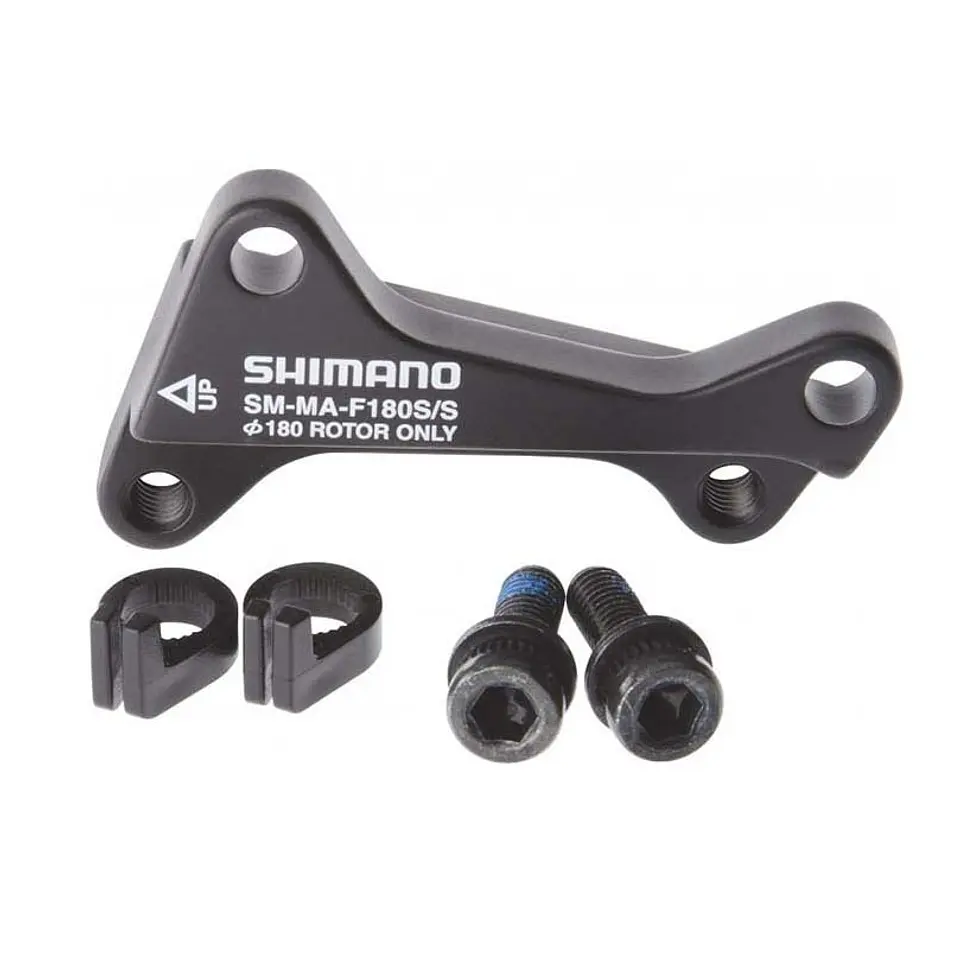 ADAPTADOR FRENO SHIMANO SM-MA-F180 S/S FIXING BOLT X2, STOP RING X2, IND. PACK ISMMAF180SSA 1