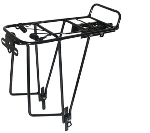 PARRILLA TRASERA MTB ** YUEN I ** ALUMINIO NEGRA MOD. YA-17JA