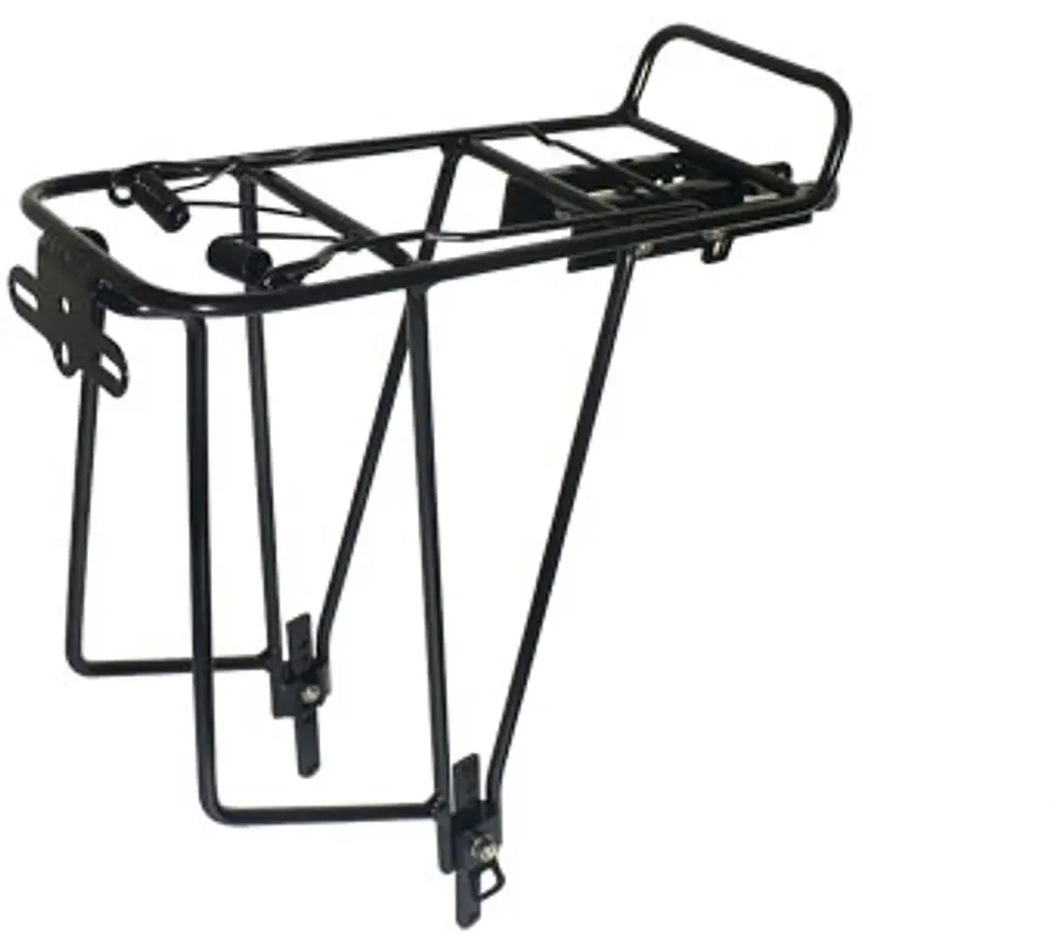 PARRILLA TRASERA MTB ** YUEN I ** ALUMINIO NEGRA MOD. YA-17JA 1