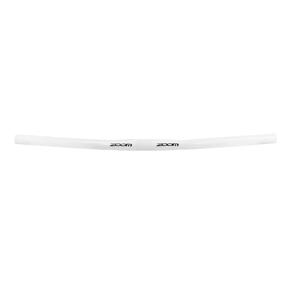 MANUBRIO MTB ZOOM AL-110PP (580 MM, BLANCO) MATERIAL ALUMINIO 1