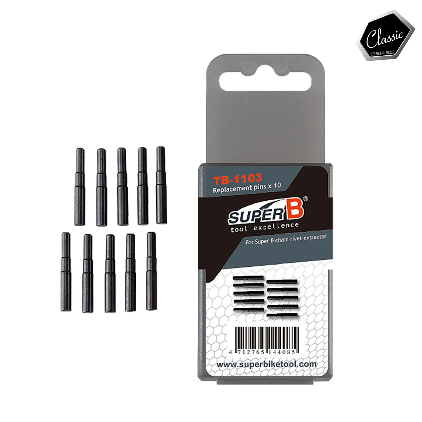 REPUESTO EXTRACTOR DE CADENA SUPER B 10 PCS. MOD.1103 1