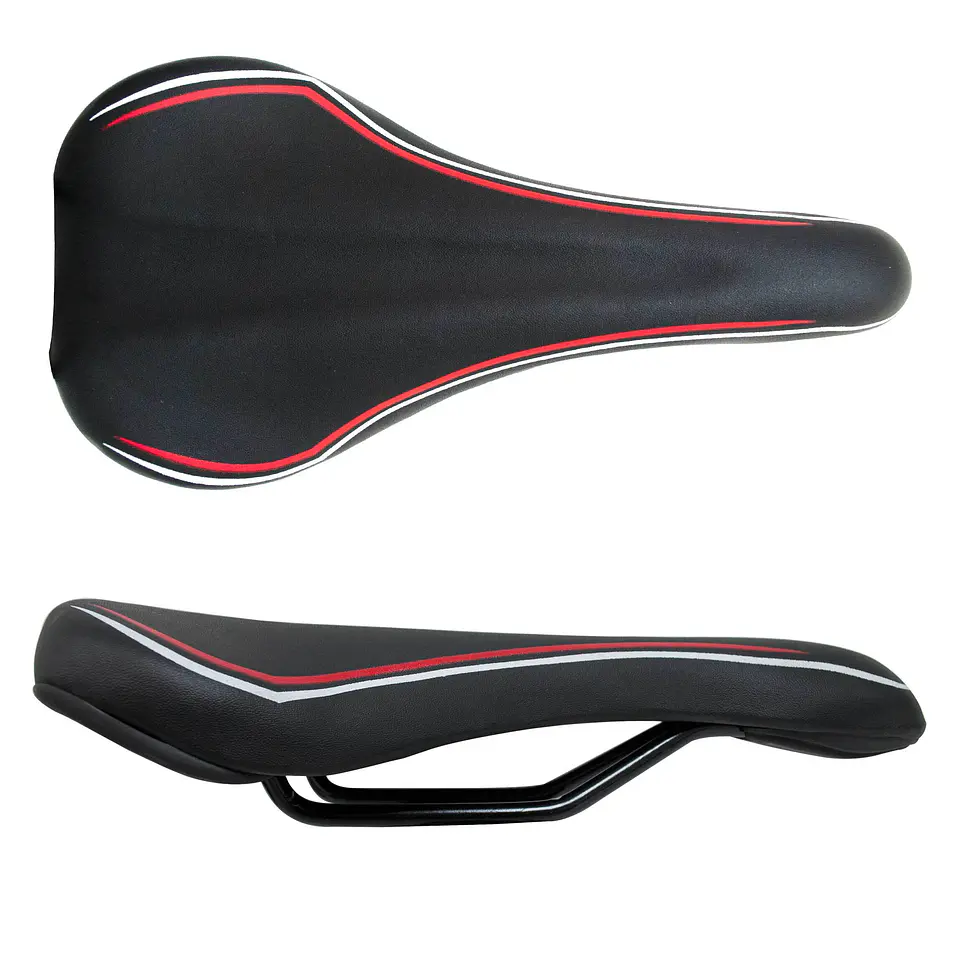 SILLIN MTB NEGRO LINEAL - BLANCO  JK 1