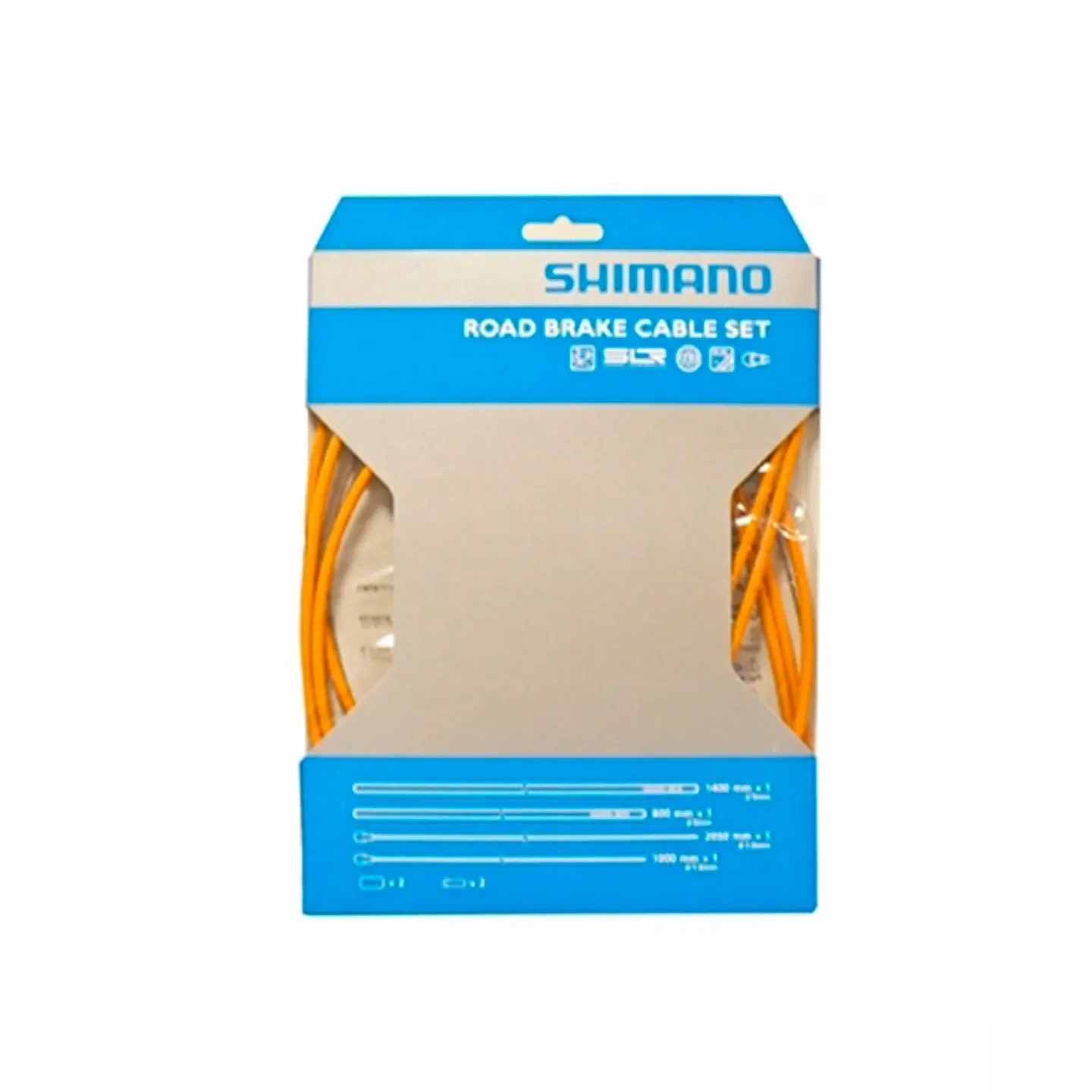 CABLE FRENO SHIMANO (JGO) RUTA NARANJA 1.6MM Y80098017 1