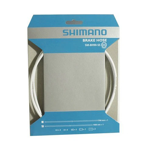 CABLE FRENO HIDRAULICO SHIMANO DEL. SM-BH90-SS BLANCO 1000MM (CUTABLE), STRAIGHT CONNECT TYPE BL, IN