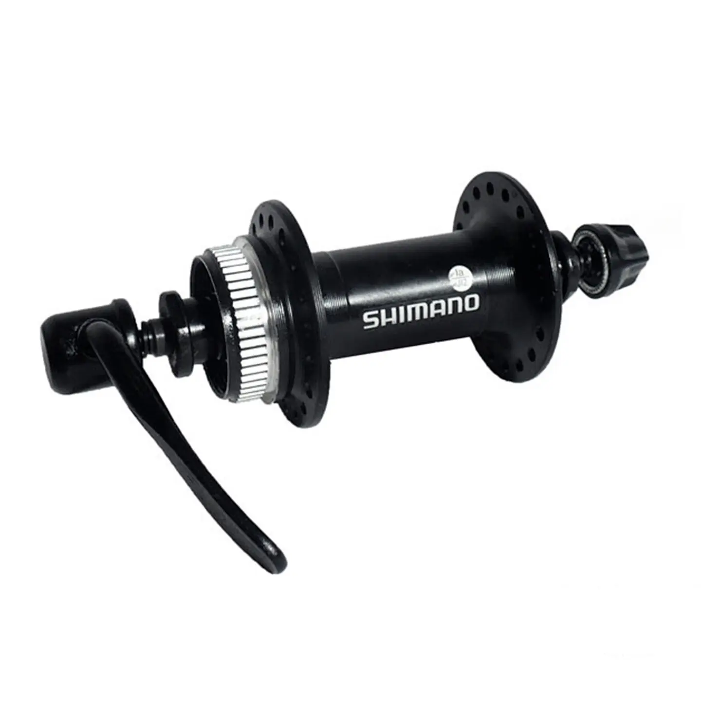 MAZA SHIMANO DELANTERA NEGRA C/BLOQUEO  HB-RM35  36H  AHBRM35AL 1