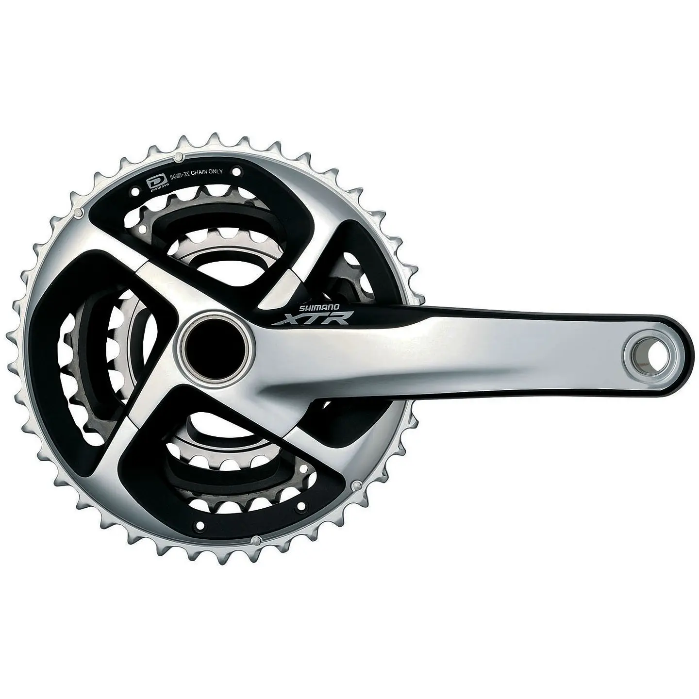 VOLANTE SHIMANO FC-M980 XTR HOLLOWTECH-2, INCLUDE BB PARTS, 180MM, 42X32X24T W/O CG, FOR CHAIN LINE 1