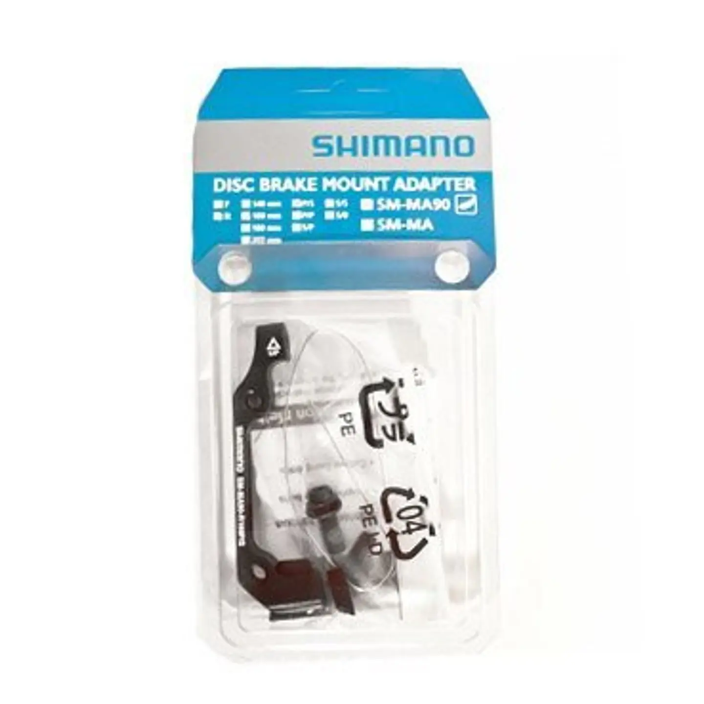 ADAPTADOR FRENO SHIMANO SM-MA90-R160  XTR  IND.PACK  ISMMA90R160PS 1