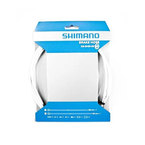 CABLE FRENO HIDRAULICO SHIMANO DEL. SM-BH90-SB BLANCO 1000MM (CUTABLE) , STRAIGHT CONNECT TYPE BL, I