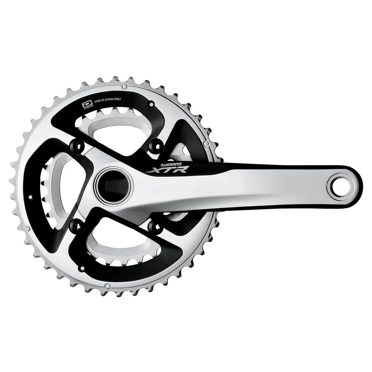 VOLANTE SHIMANO FC-M985 XTR, HOLLOWTECH 2, FOR REAR 10-SPEED, 180MM, 40X28T, W/BB(SM-BB93), W/TL-FC2 1
