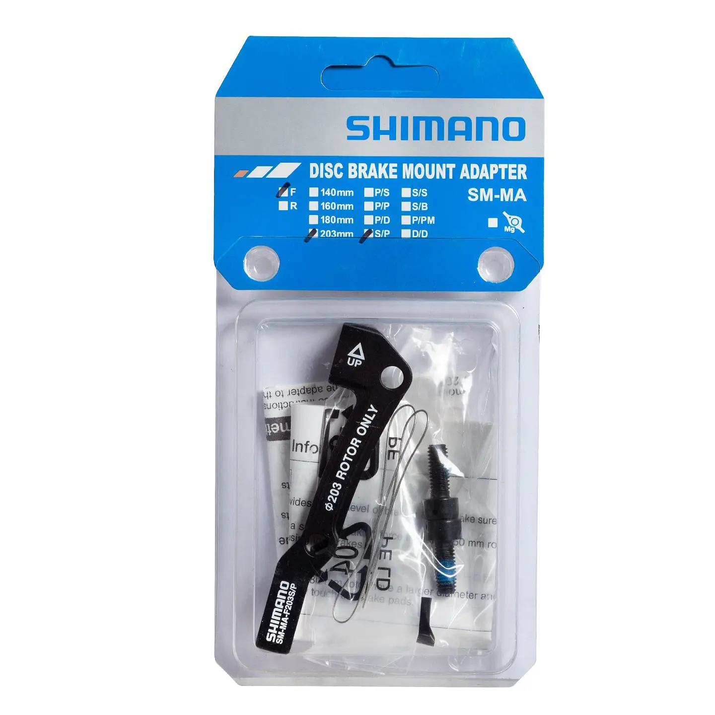 ADAPTADOR FRENO SHIMANO SM-MA-F203   IND. PACK   ISMMAF203SPA 1