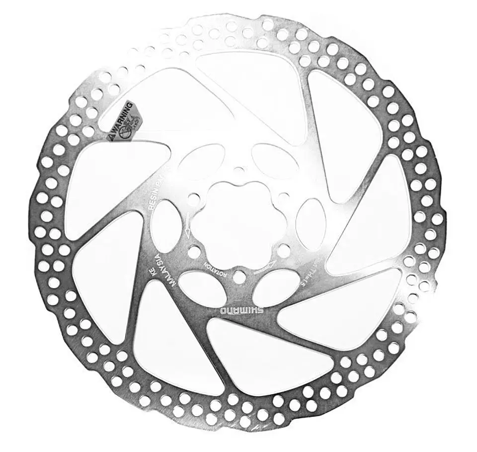 ROTOR FRENO DISCO SHIMANO SM-RT56 180MM (6-PERNOS) FOR RESIN PAD ONLY, IND. PACK ESMRT56MP 1