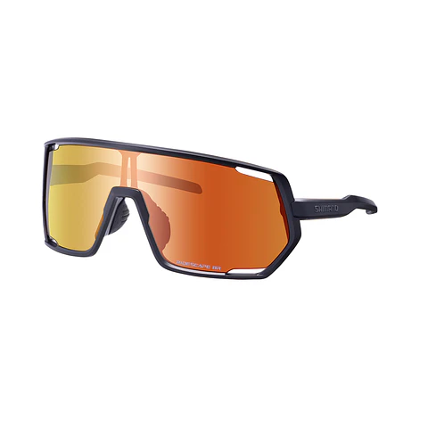 LENTE SHIMANO MOD. RIDESCAPE BRIGHT MATTE BLACK SPARE:CLEAR; IND.PACK
