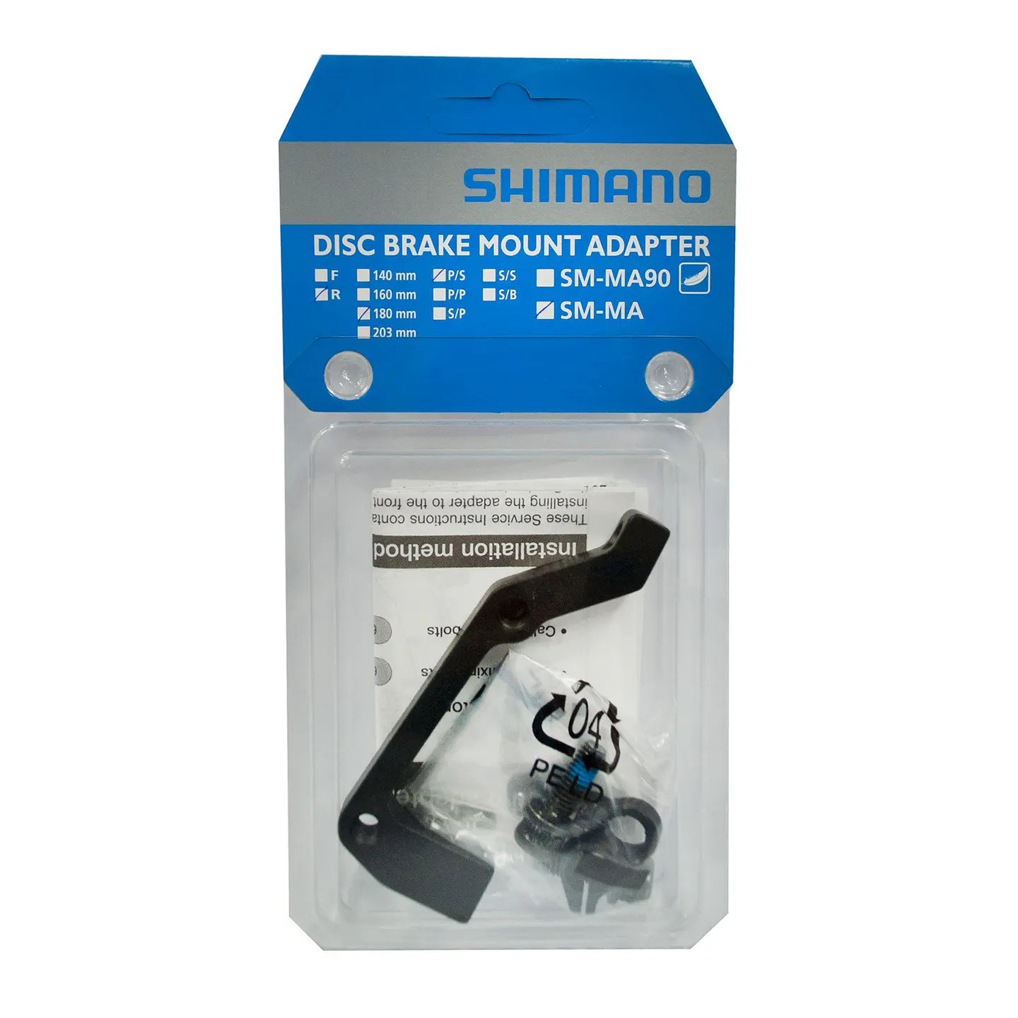 ADAPTADOR FRENO SHIMANO SM-MA-R180 P/S  (CAJA)   ISMMAR180PSA 1