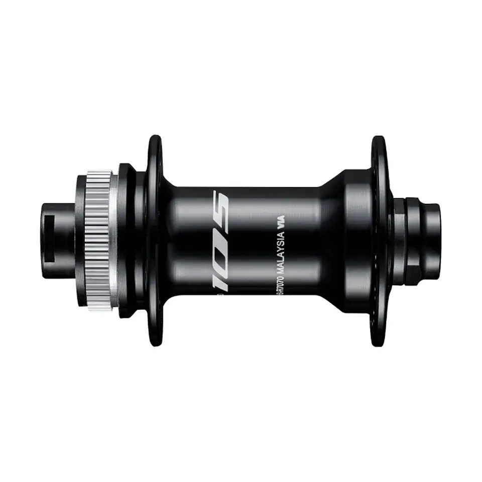 MAZA DELANTERA HBR7070 SHIMANO 105 CL DISC LOCK 32H 12MM THRU AXLE 100MM ROTOR COV./LOCK RING CAJA 1
