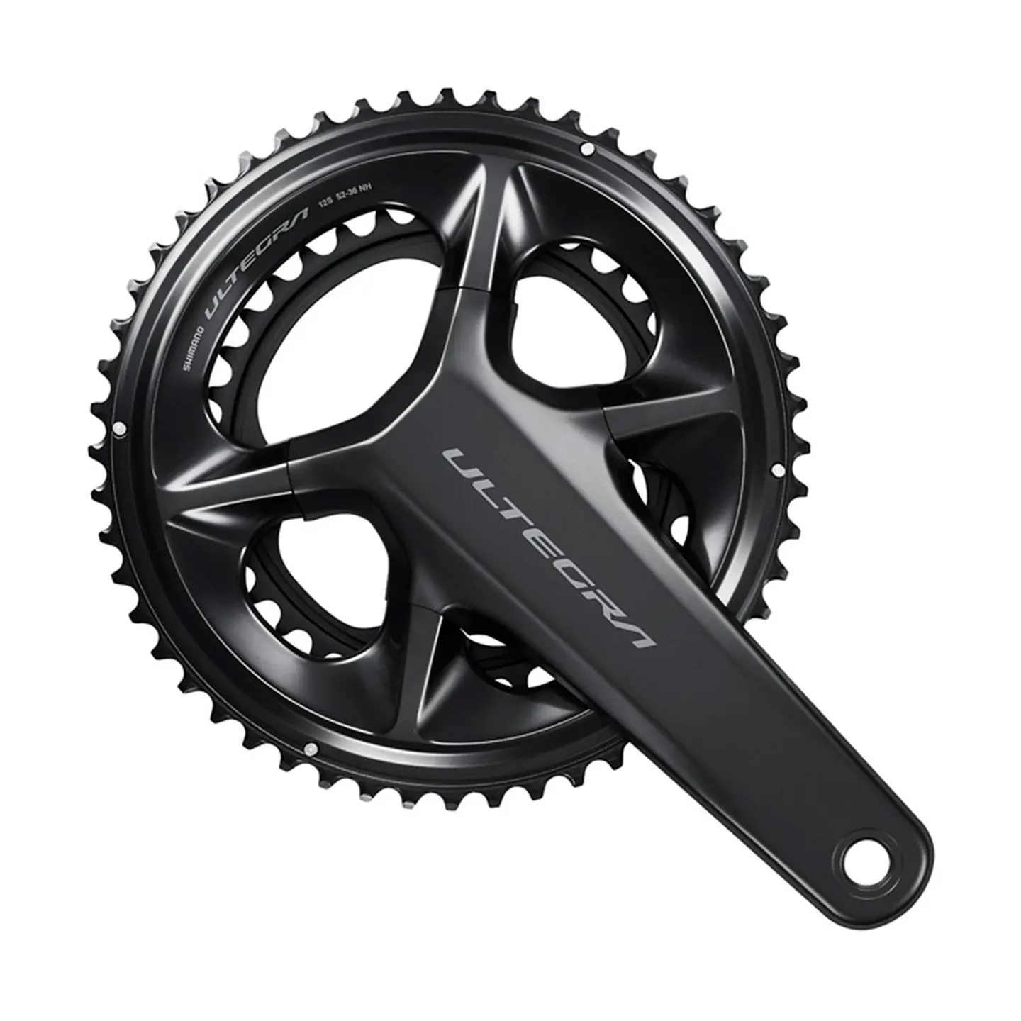 VOLANTE FCR8100 SHIMANO ULTEGRA REAR 12- VEL. HOLLOWTECH 2 172.5MM 52-36T CG BB PARTS EMPAQUE 1