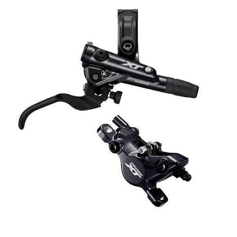 FRENO HID.M8100 SHIMANO DEORE XT BLM8100 MANILLA DER. BR-M8120 F RESIN PAD SM-BH90 CALIPER DEL.CAJA