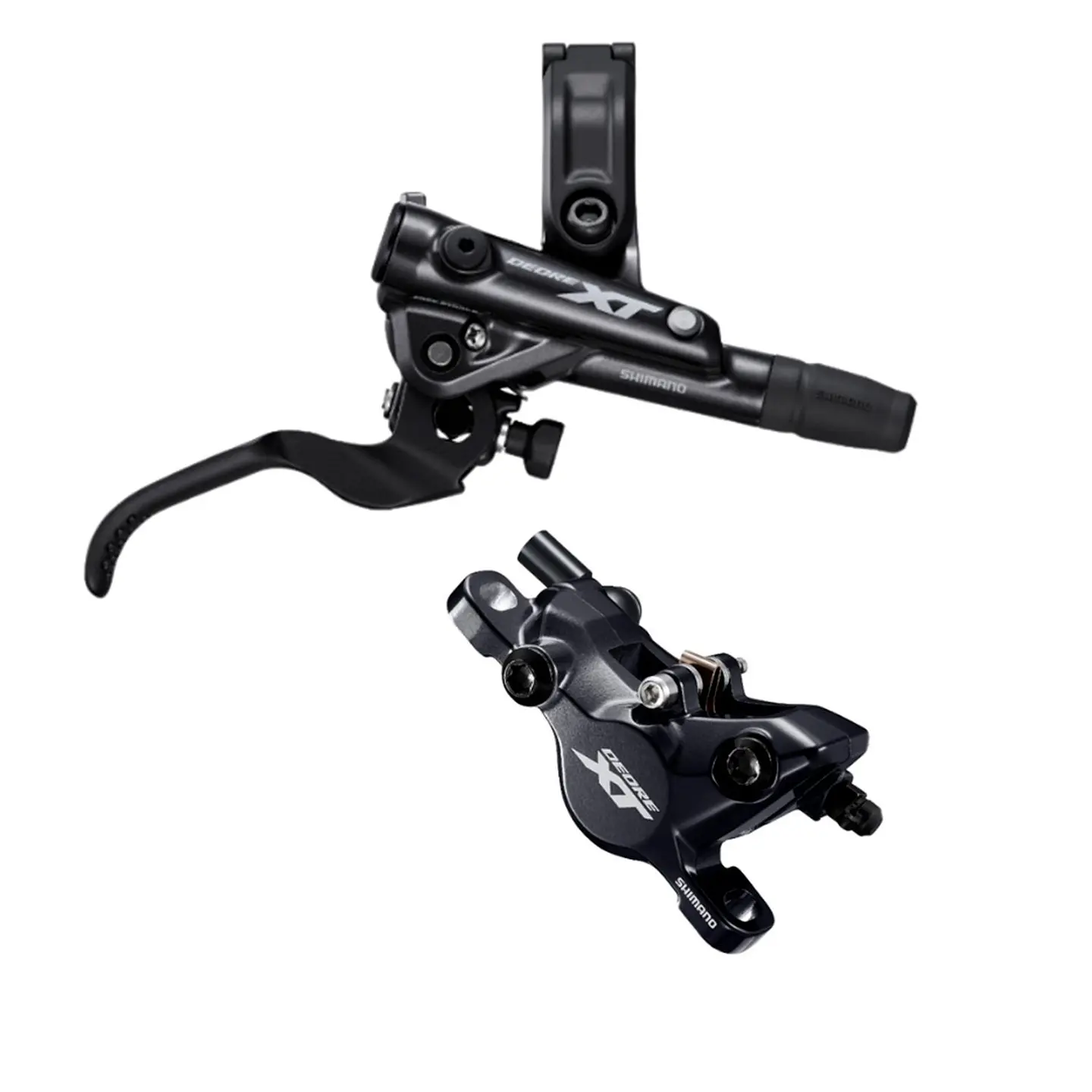 FRENO HID.M8100 SHIMANO DEORE XT BLM8100 MANILLA DER. BR-M8120 F RESIN PAD SM-BH90 CALIPER DEL.CAJA 1