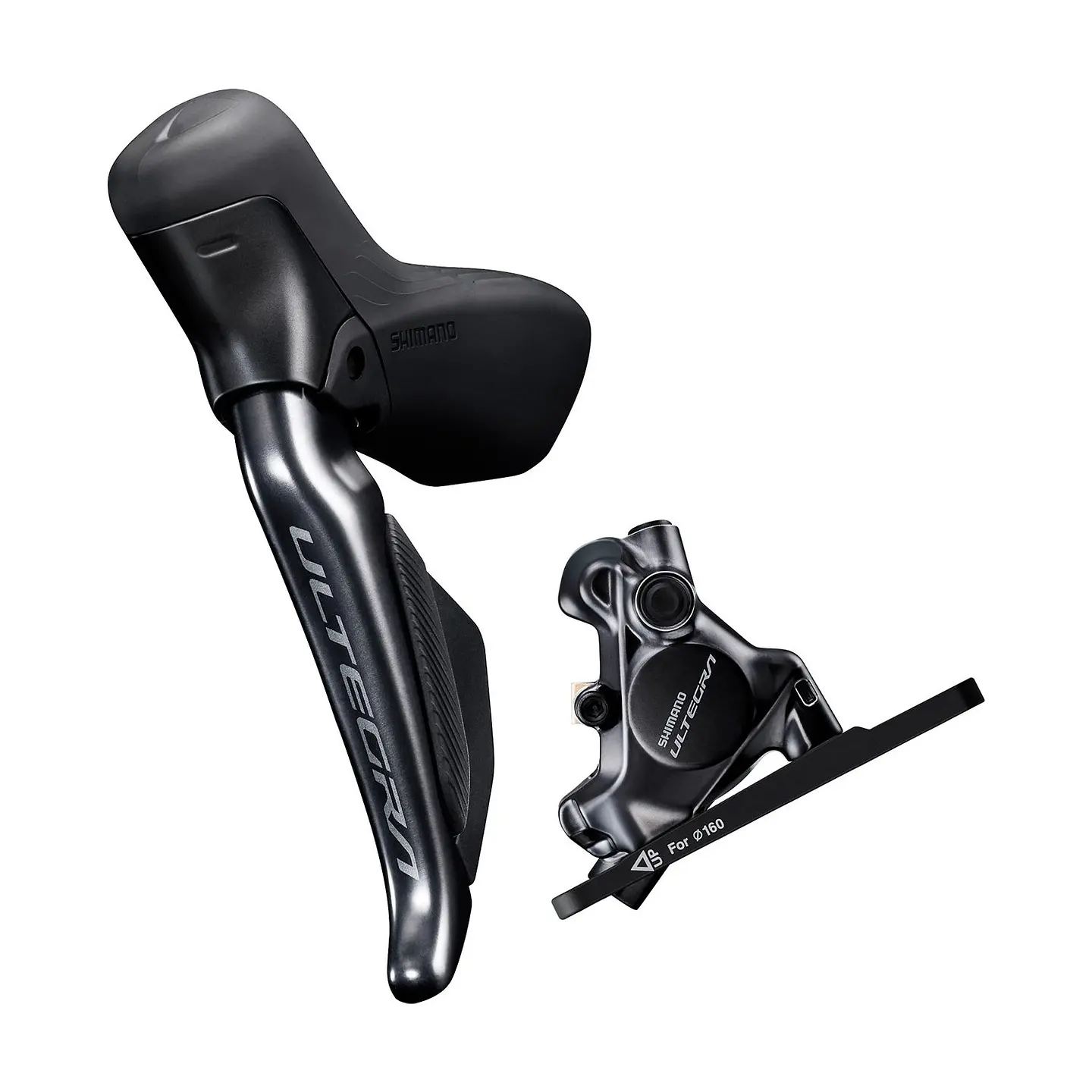 FRENO HID.SET BRR8170KTSTR8170 SHIMANO ULTEGRA ST-R8170 L BR-R8170 FRONT 160MM ROTOR RESIN PAD CAJA 1