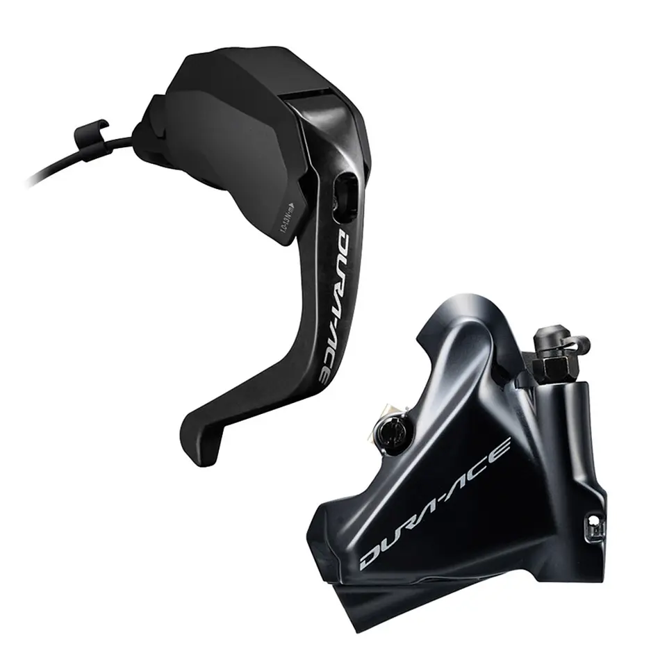 FRENO HID. SET BRR9270KTSTR9180 SHIMANO DURA-ACE ST-R9180 L BR-R9270 F 160MM ROTOR RESIN PAD CAJA 1