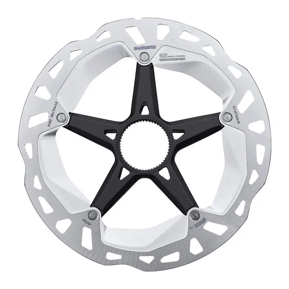 ROTOR FRENO DISCO RTMT800 SHIMANO M 180MM LOCK RING INTERNAL SERRATION MAGNET. IRTMT800MJ 1