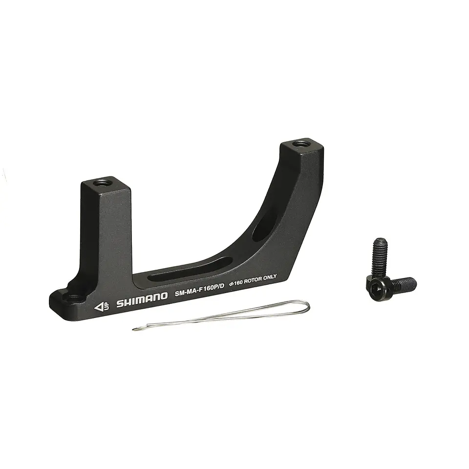 ADAPTADOR DISCO RUTA SMDBADT SHIMANO BRAKE MOUNT SM-MA-F160P/D ADAP. FIXING BOLT X2 WIRE X1 CAJA 1