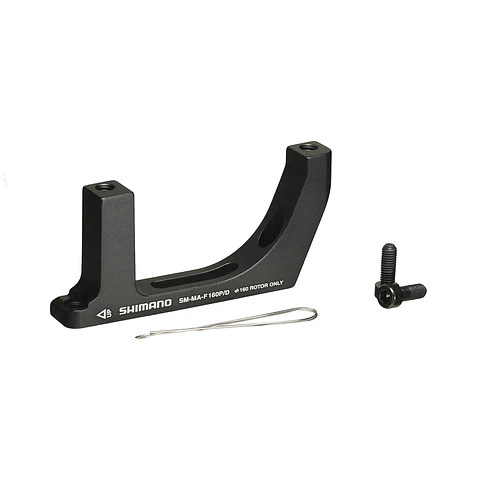 ADAPTADOR DISCO RUTA SMDBADT SHIMANO BRAKE MOUNT SM-MA-F160P/D ADAP. FIXING BOLT X2 WIRE X1 CAJA