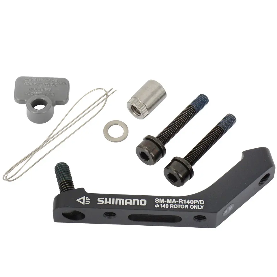 ADAPTADOR DISCO RUTA SMDBADT SHIMANO. ROAD DISC BR SM-MA-R140P/D ADAP. FIXING BOLT X2 CAJA 1