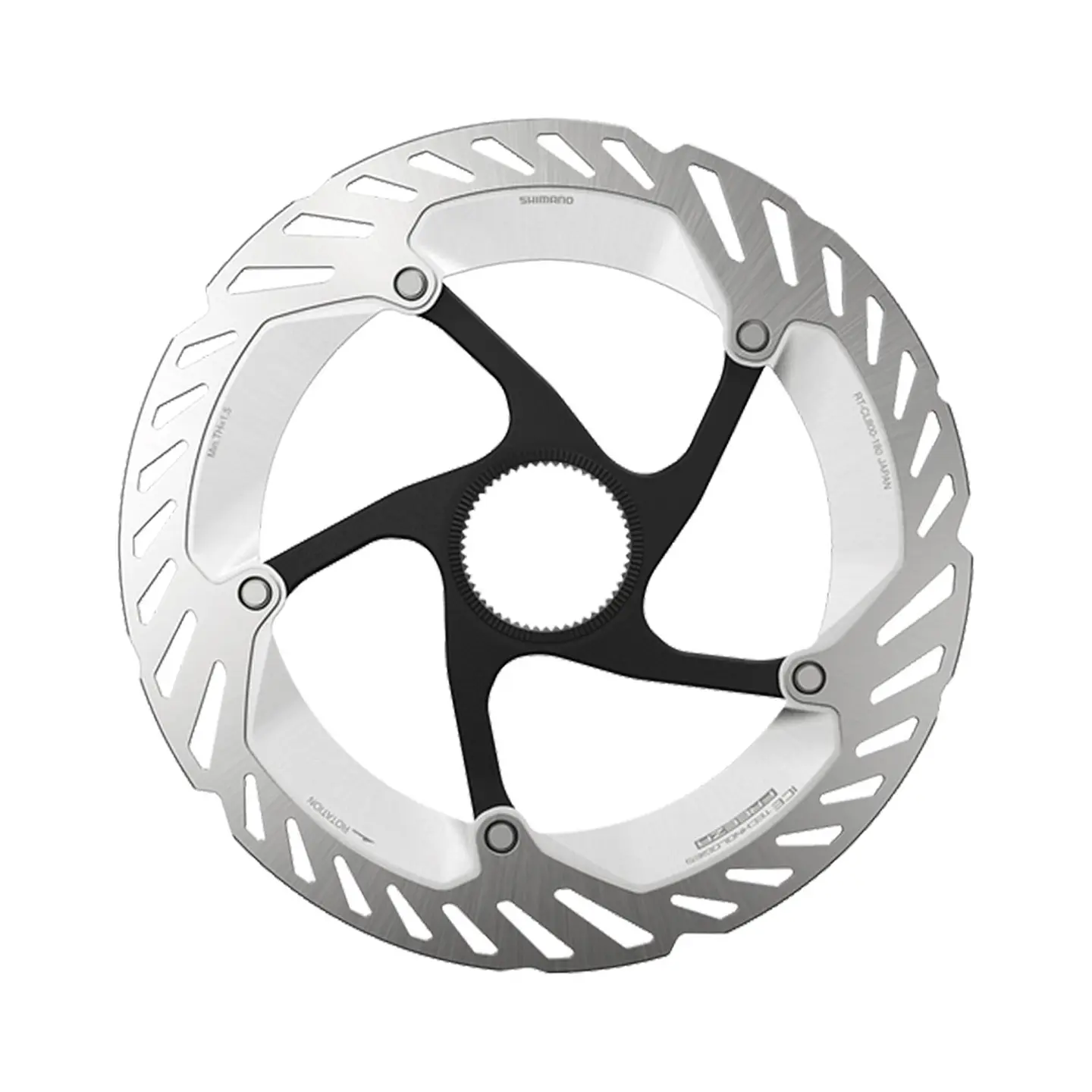 ROTOR FOR DISC BRAKE, RT-CL800,SS 140MM, W/LOCK RING(INTERNAL SERRATION), IND.PACK 1