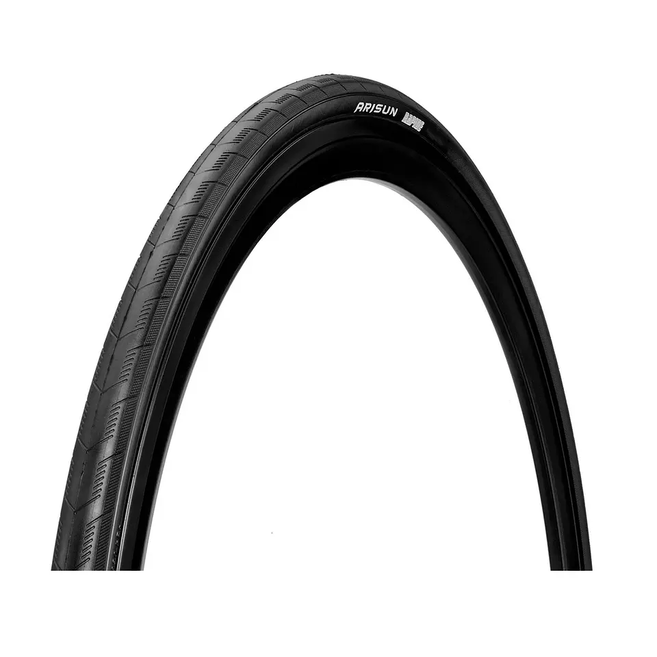 NEUMATICO ARISUN 700 X 23C RAPIDE BLACK (T050201) ALAMBRE / RIGIDO RESISTENTE , CAUCHO , NEGRO 1