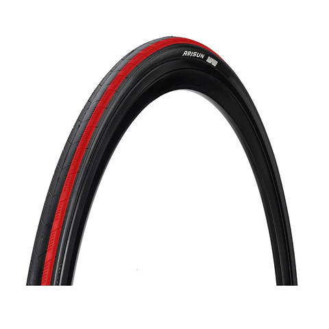 NEUMATICO ARISUN 700 X 23C RAPIDE BLACK/RED (T050205) ALAMBRE / RIGIDO