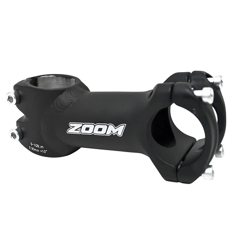 TEE (STEM) ZOOM TDS-AD368A-8 DIAMETRO 31.8 MM, 31.8 X 90 MM, A-HEAD (SIN HILO) COLOR NEGRO ALUMINIO