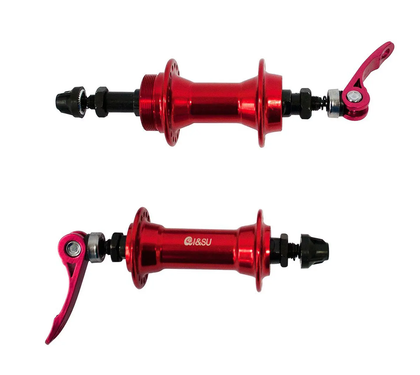 MAZA (JGO) ALUMINIO QI Y SU (36H) ROJO QS-403 CON BLOQUEO 1