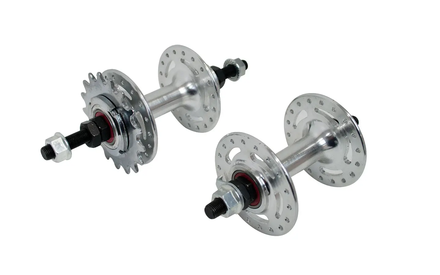 MAZA (JGO) 1/2 PISTA DISCO SILVER  (36H) QS-437 1