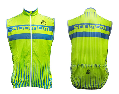 CORTA VIENTO SOBIKE SIN MANGA T/XXL VERDE RESPIRABLE 214010148