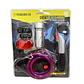 SET BEST ESSENTIAL  FOCO DELANTERO / FLASHER TRASERO / CANDADO / BOMBIN  BLISTER - Miniatura 1