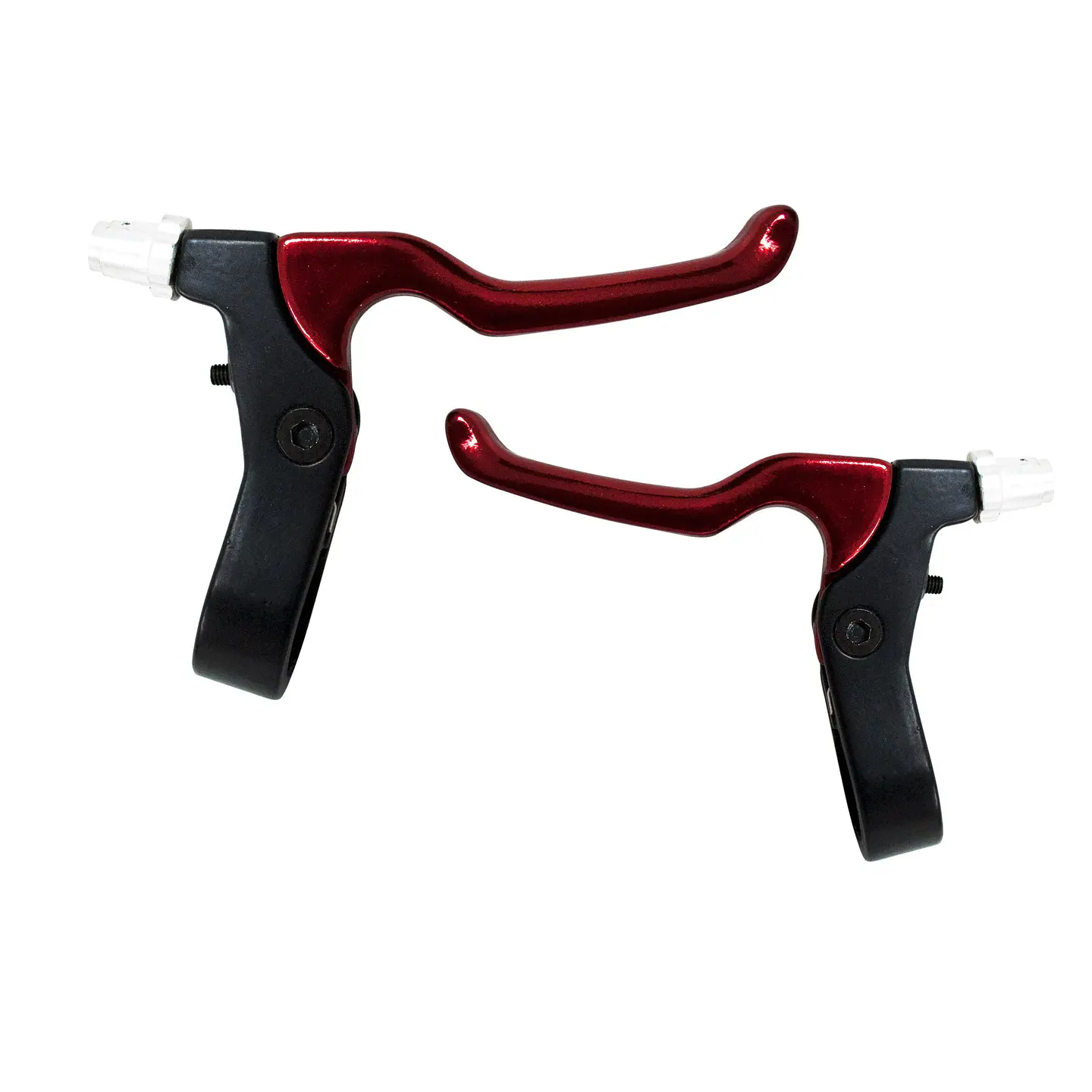 MANILLA FRENO ALUMINIO YC-395AD NEGRO/ROJO 1
