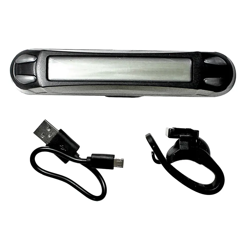 LUZ LED BEST DELANTERA RECARGABLE USB BLANCA 30 LED BS-PL306D 1