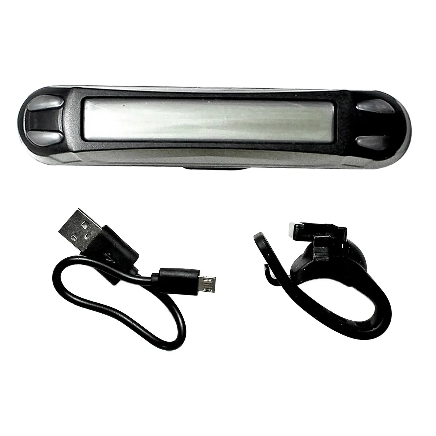 LUZ LED BEST DELANTERA RECARGABLE USB BLANCA 30 LED BS-PL306D 1